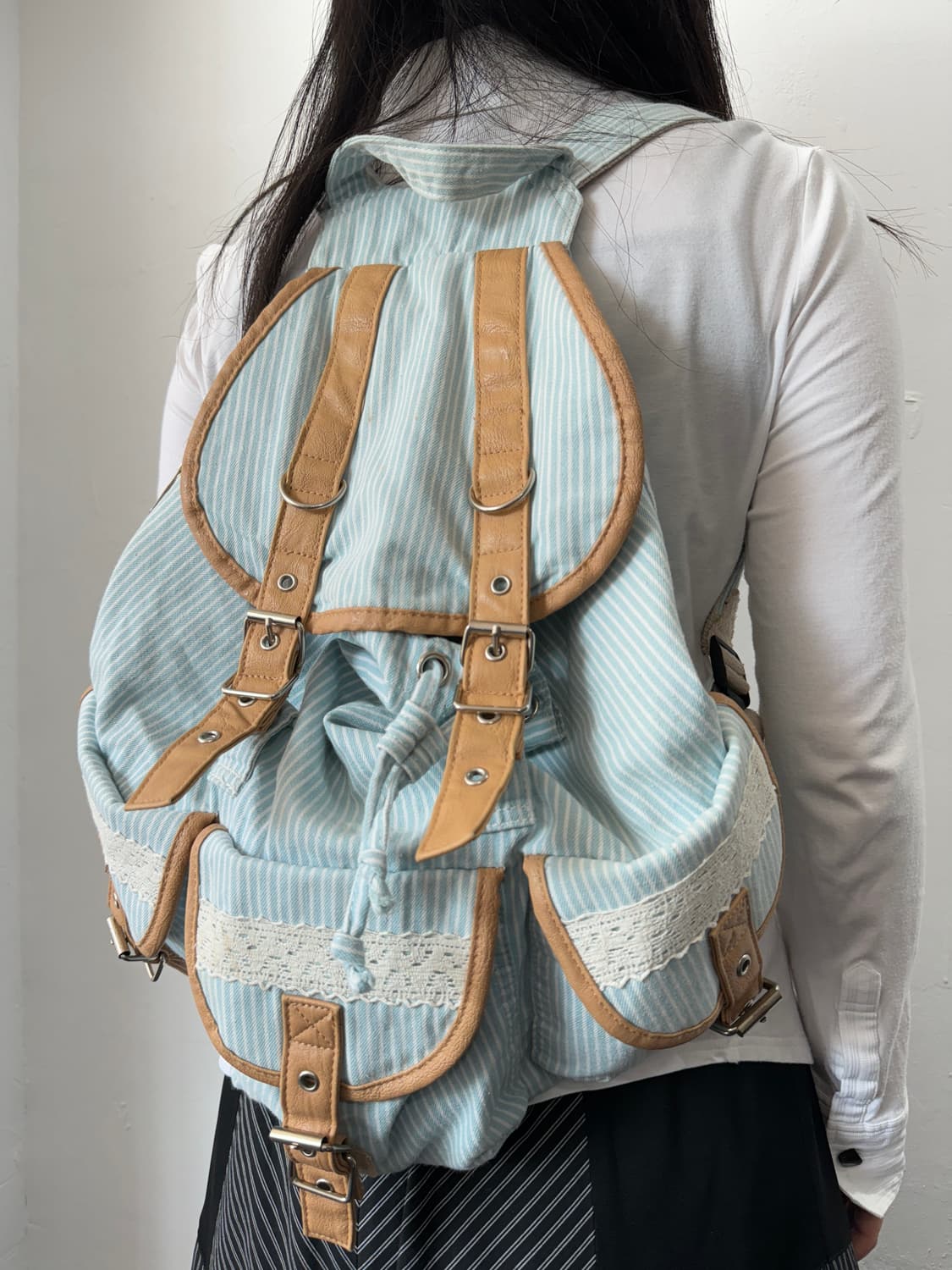 mori lace backpack 상품이미지1