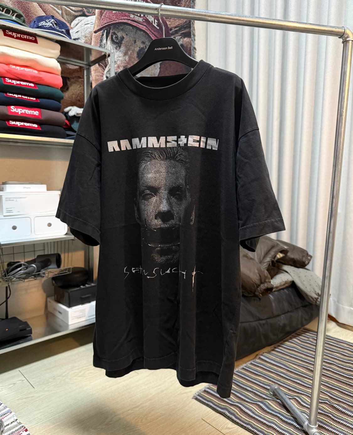 베트멍 람슈타인 반팔 티셔츠 상품이미지1