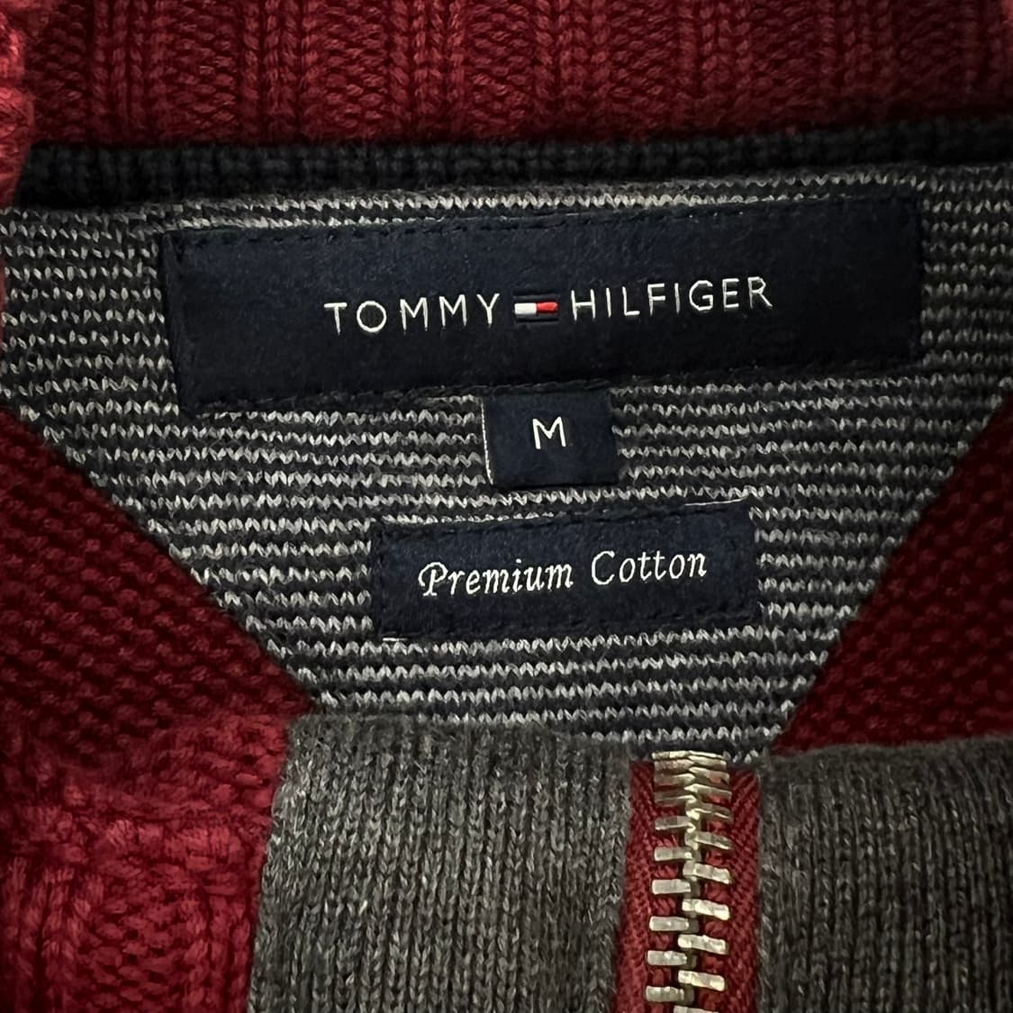 타미힐피거 니트집업 r0372 상품이미지6