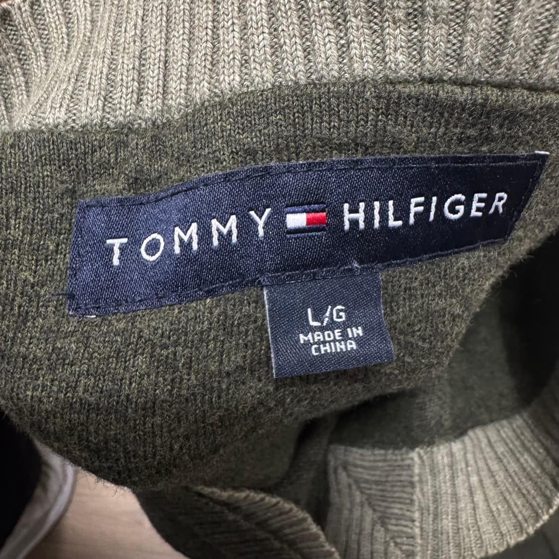 타미힐피거 스몰플래그 코튼 니트 상품이미지5