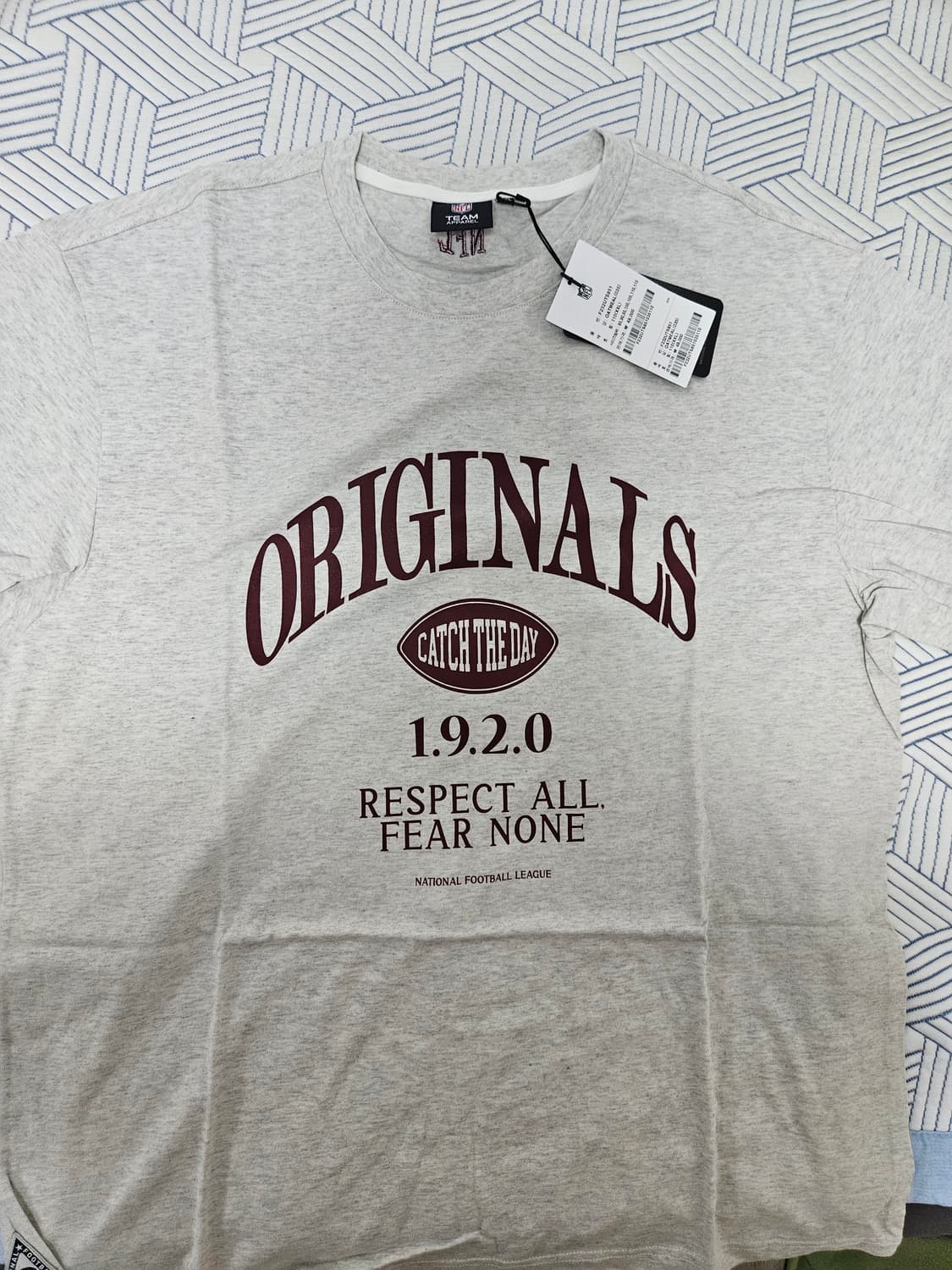 NFL 오트밀 반팔티 110사이즈 상품이미지2