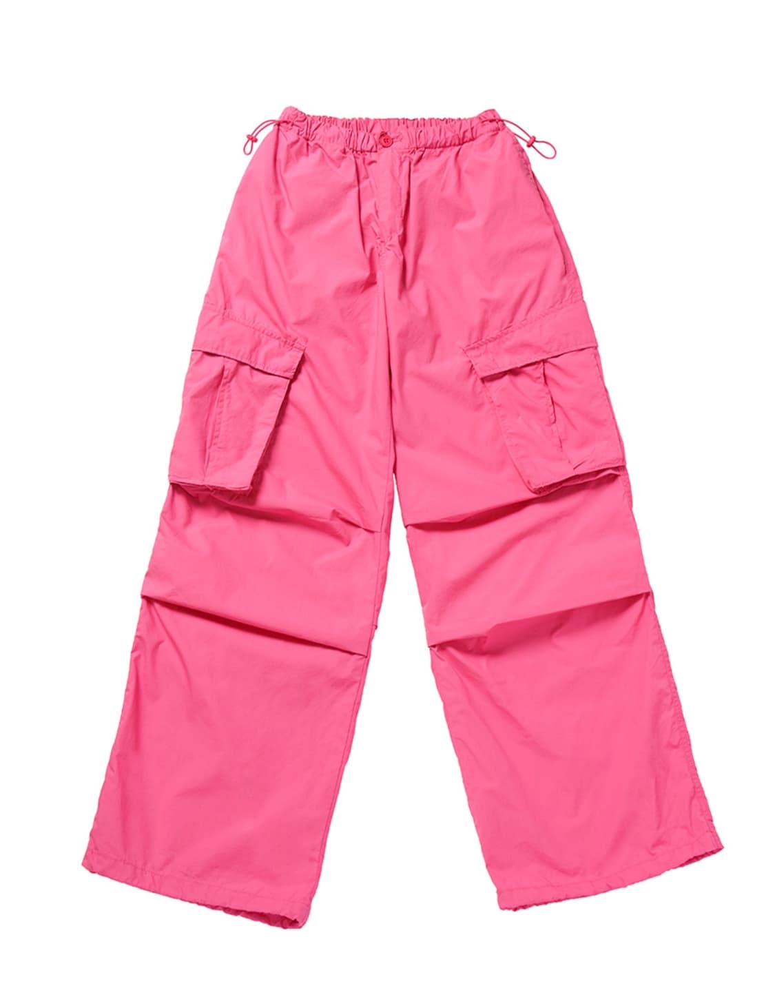 애즈이프캘리 파라슈트 카고 팬츠 핑크 상품이미지1