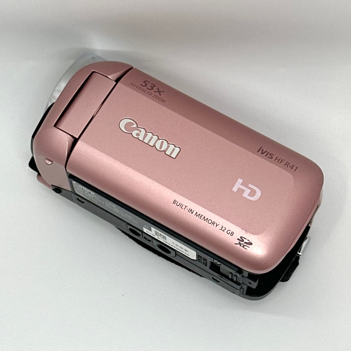 (박스/택포/샘플영상o)캐논 핑크 캠코더,r41 상품이미지3