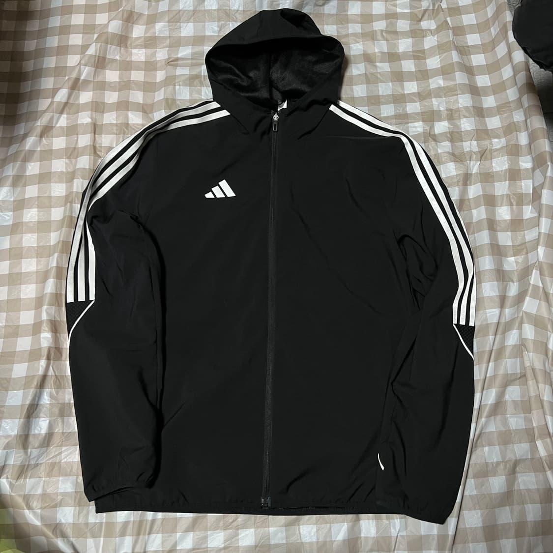 아디다스 티로 윈드브레이커 L 블랙 검정 바람막이 바막 트레이닝복 상품이미지1