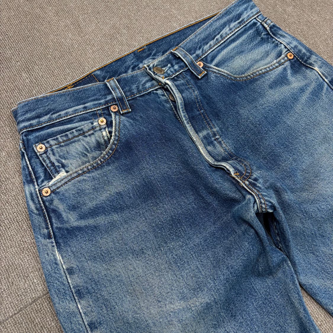 90s levis 리바이스 501  made in usa 빈티지 데님  상품이미지2