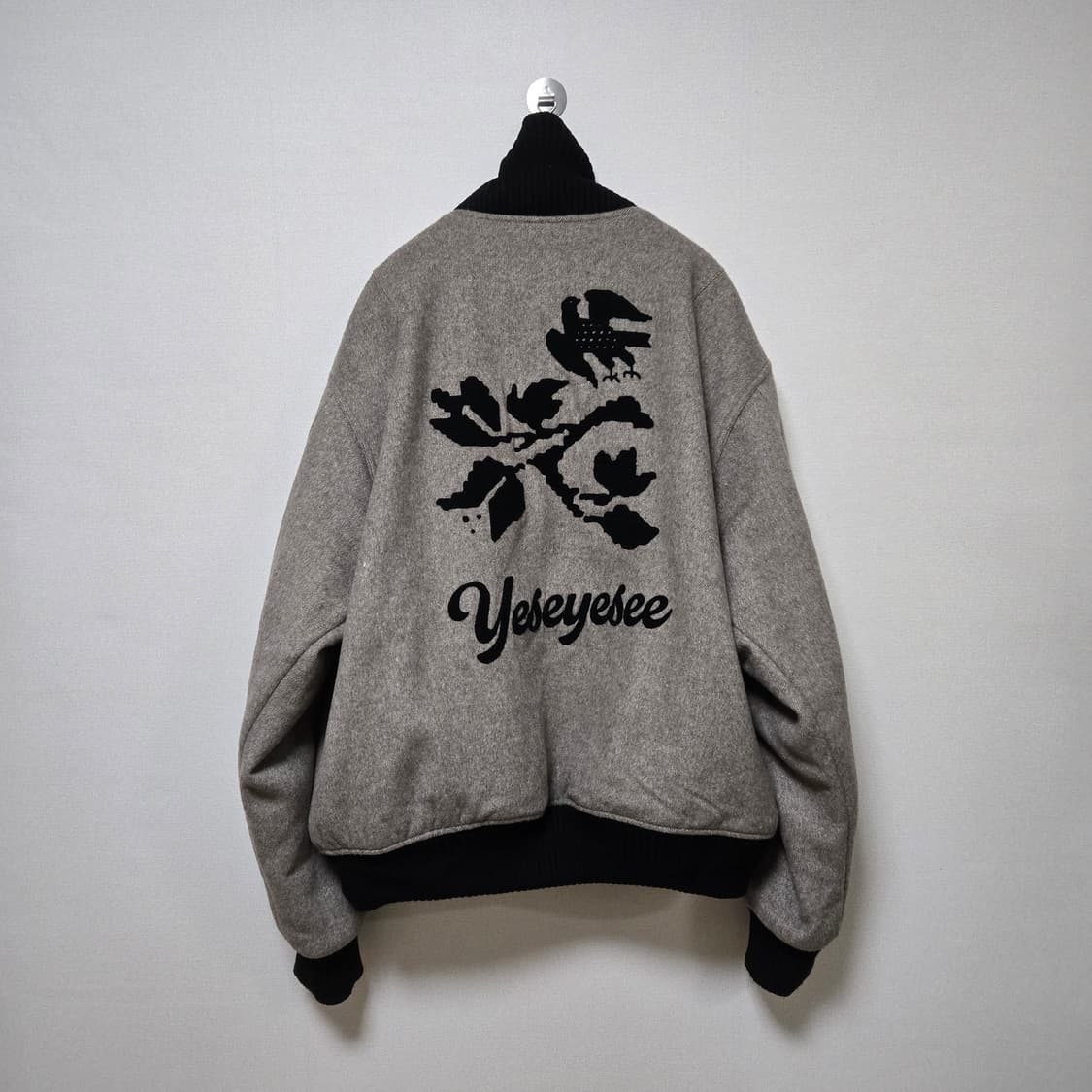 예스아이씨 플로럴 바시티 점퍼 상품이미지8