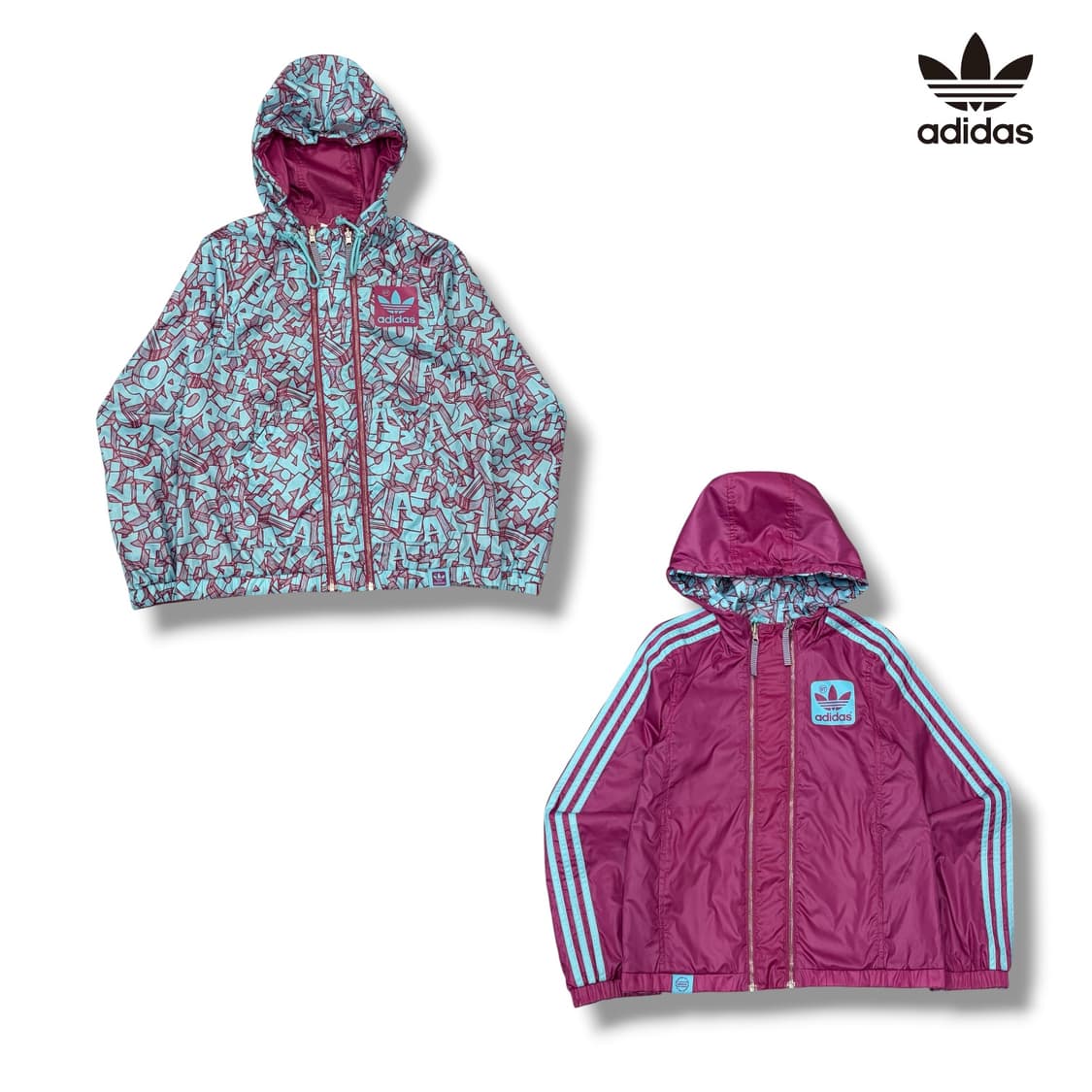 아디다스 올드스쿨 리버시블 바람막이 상품이미지2