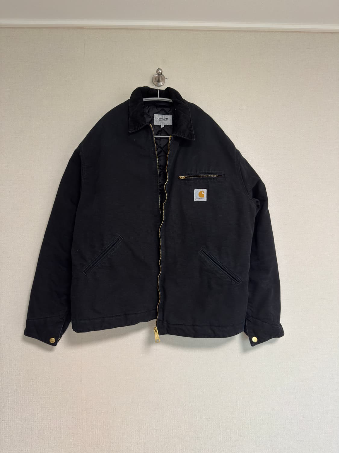 [XL] 칼하트 WIP 오가닉 디어본 캔버스 OG 디트로이트 자켓 상품이미지1