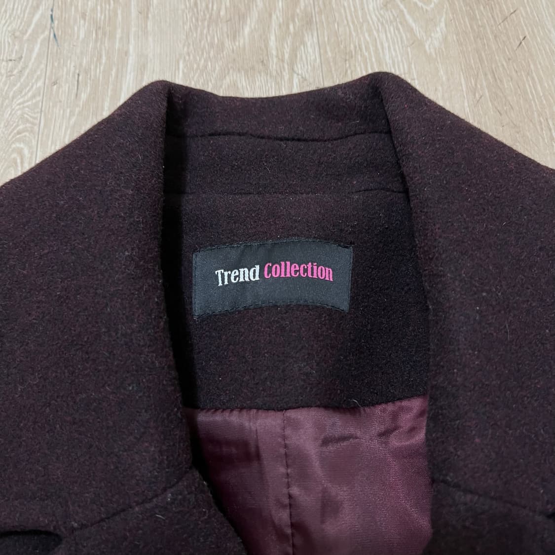 트렌드 컬렉션 여성 모직 더플 코트 FREE  상품이미지5