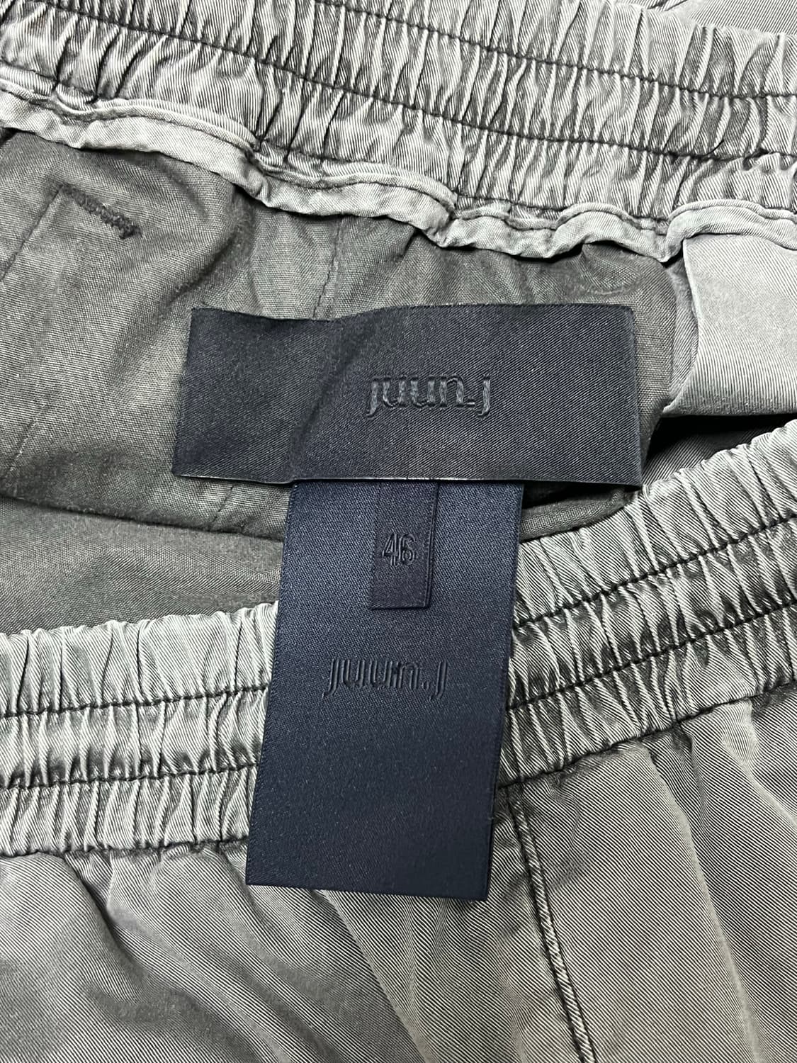 (정품)준지 가먼트 워싱 조거팬츠 46 상품이미지4