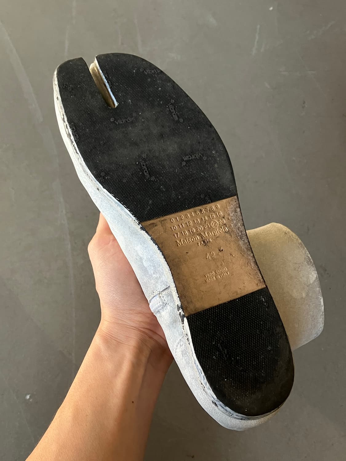 마르지엘라 페인팅 타비 플랫부츠 42size 상품이미지5