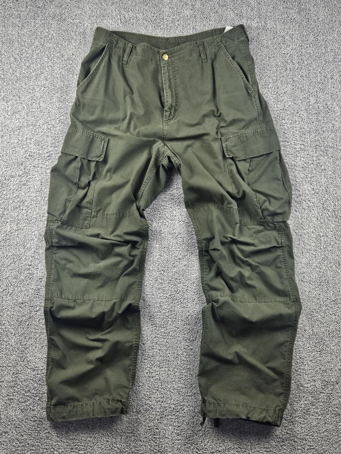 칼하트 립스탑 카고 포켓 워크 팬츠 ( 34X34 ) / 10611 상품이미지1