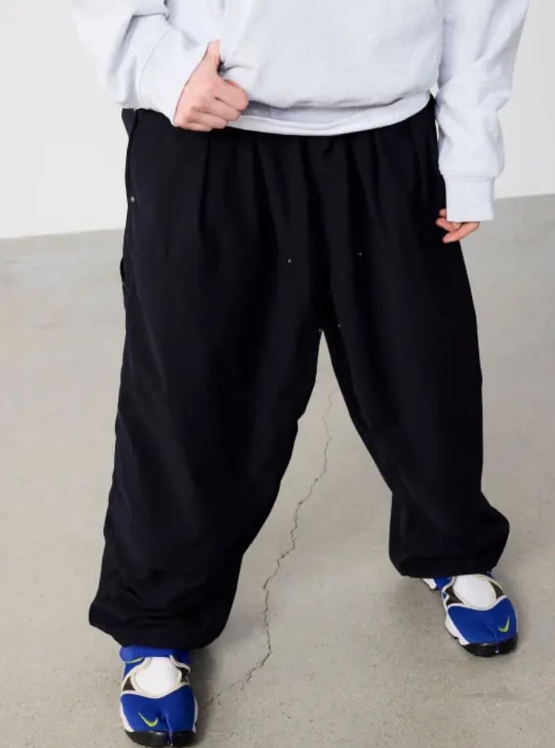 BEAMS EASY PANTS 빔즈 와이드 이지팬츠 상품이미지1