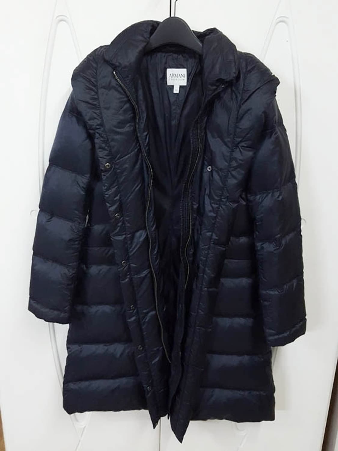 아르마니 꼴레지오니 여성 다운 패딩 코트 S 상품이미지1