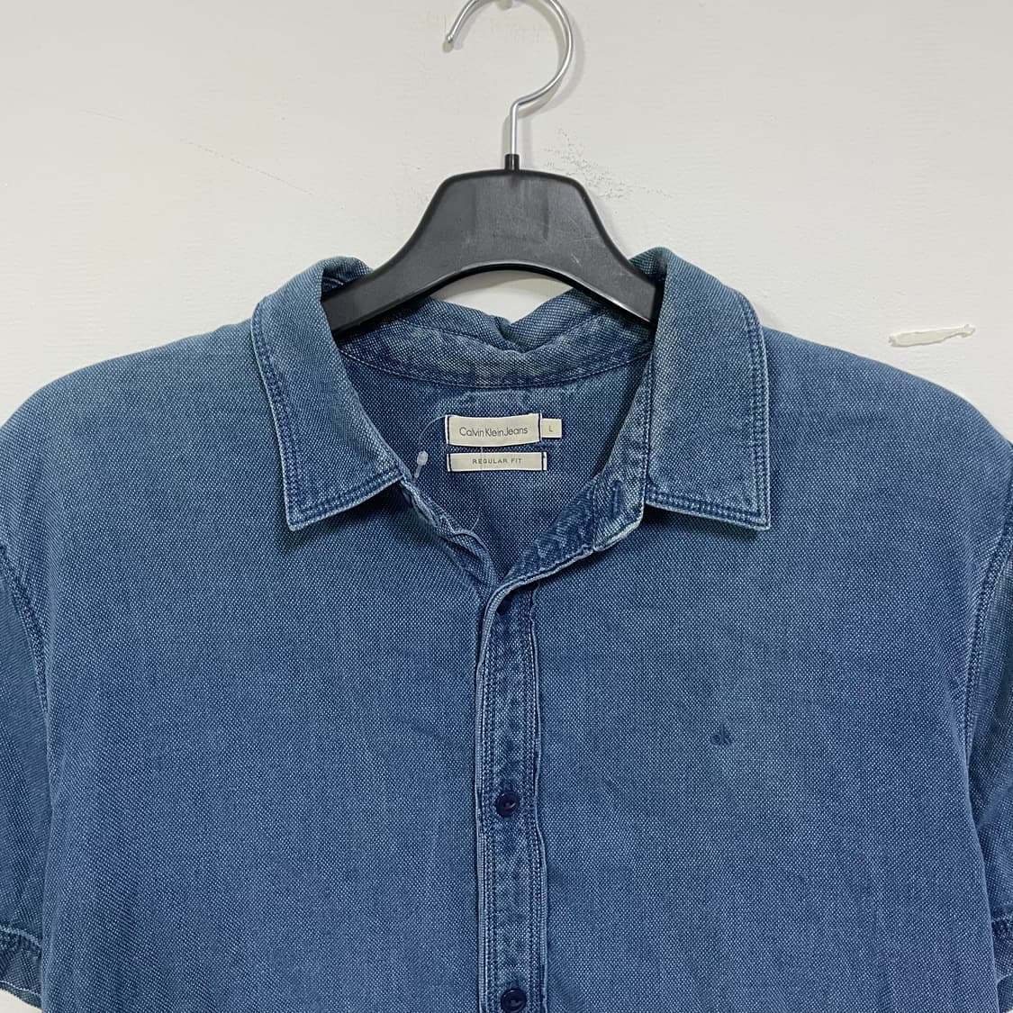 캘빈클라인 데님 반팔 셔츠 상품이미지3