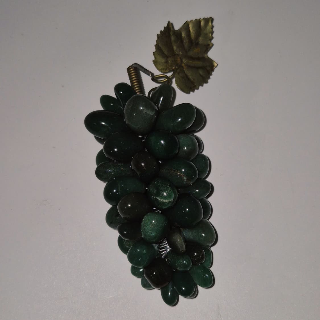 70s 브라질 아벤츄린 천연석 포도 오브제 상품이미지8