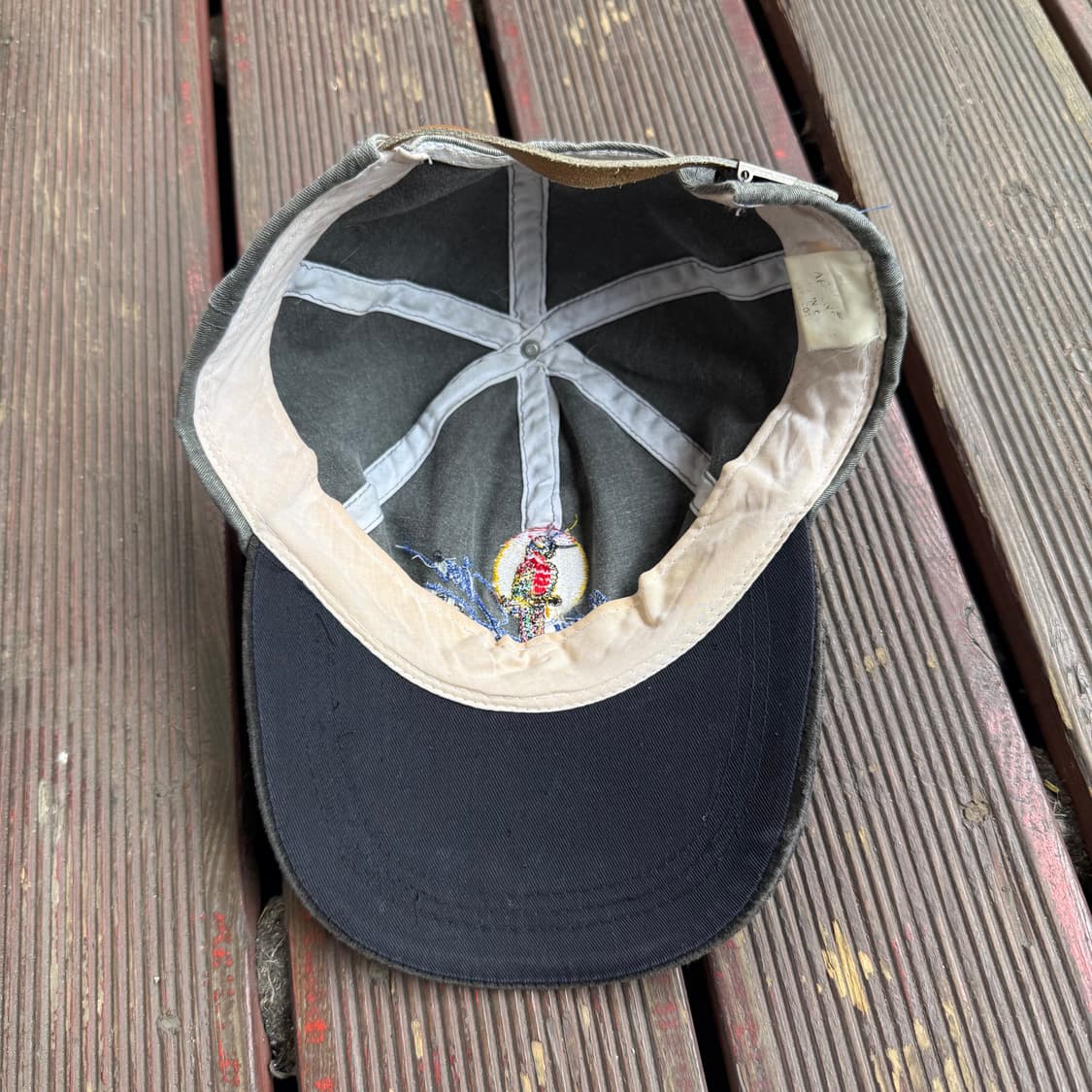 빈티지 선글라스 앵무새 자수 볼캡 상품이미지4