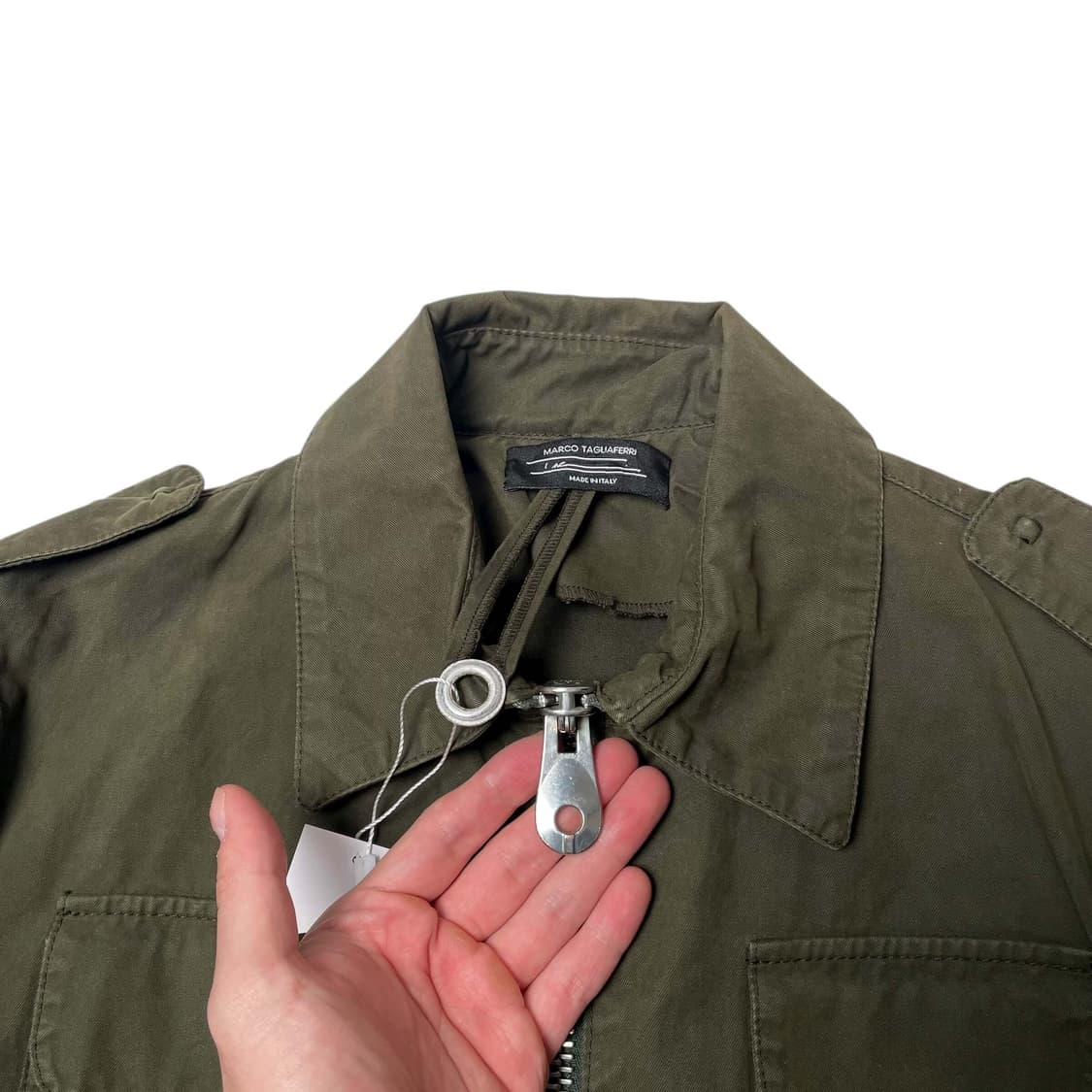 Marco tagliaferri 빅 지퍼헤드 필드자켓 상품이미지4