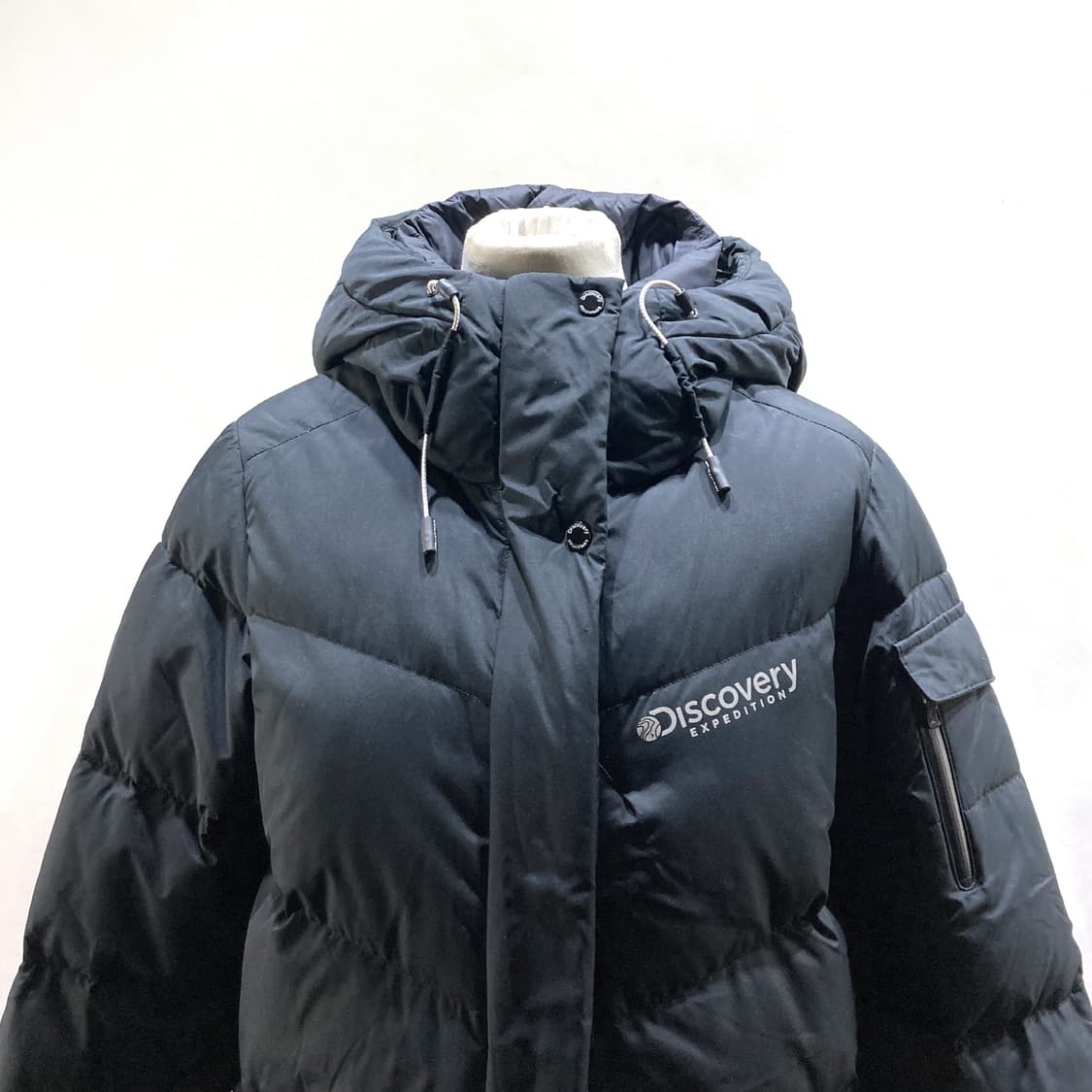 디스커버리 여성덕다운롱패딩 벤치파카 S  상품이미지2