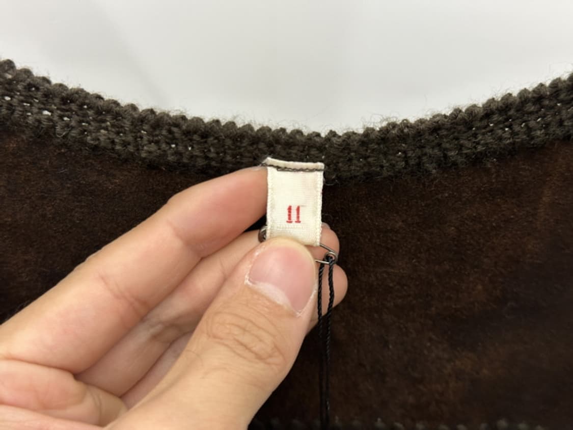 VINTAGE LEATHER VEST (L) 상품이미지8