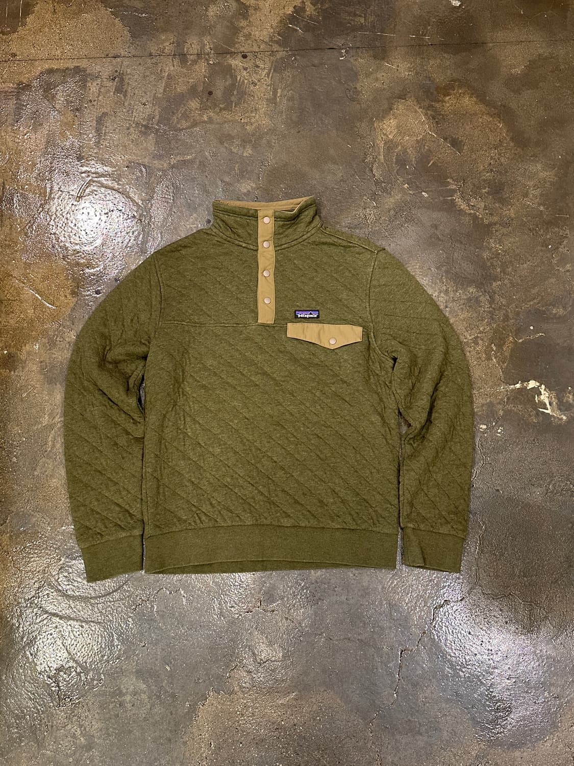 파타고니아 Organic Cotton Quilt Snap-T 플리스 S 상품이미지1