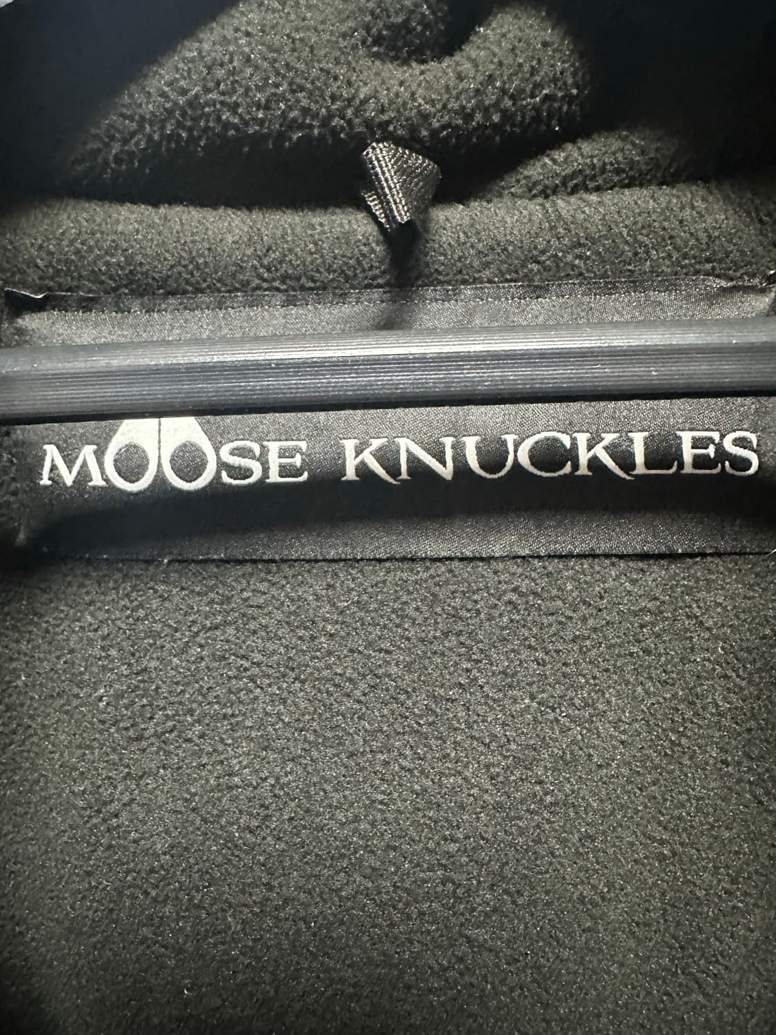 no. 101 무스너클 안감기모 블랙 패딩점퍼 110사이즈 상품이미지3