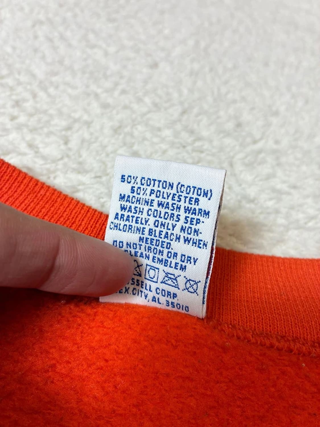 러셀 Russell 90's USA 헤비 코튼 스웻 맨투맨 PN7342 상품이미지6