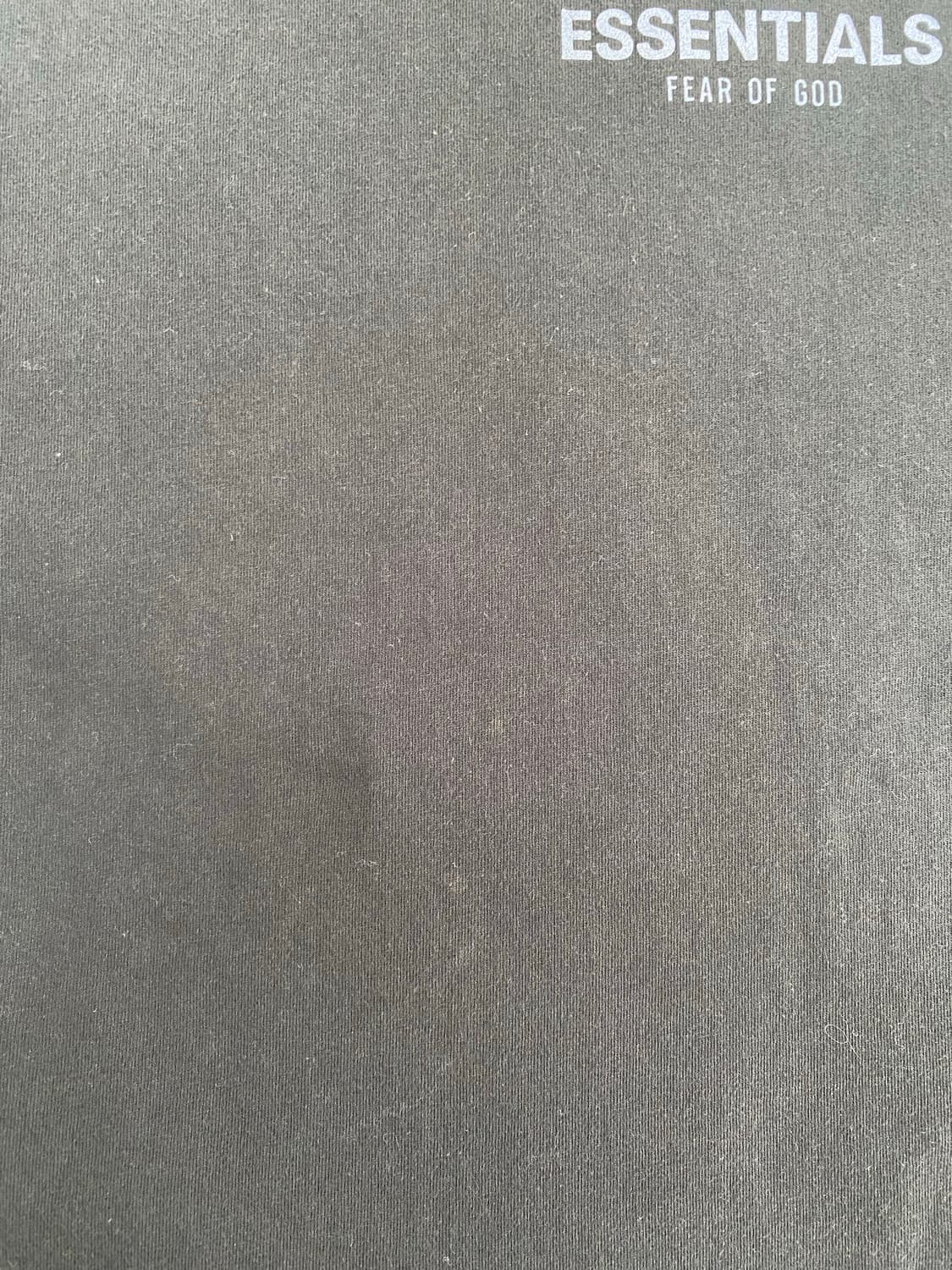 피어오브갓 에센셜 블랙 카라 반팔티 S <244> 상품이미지6