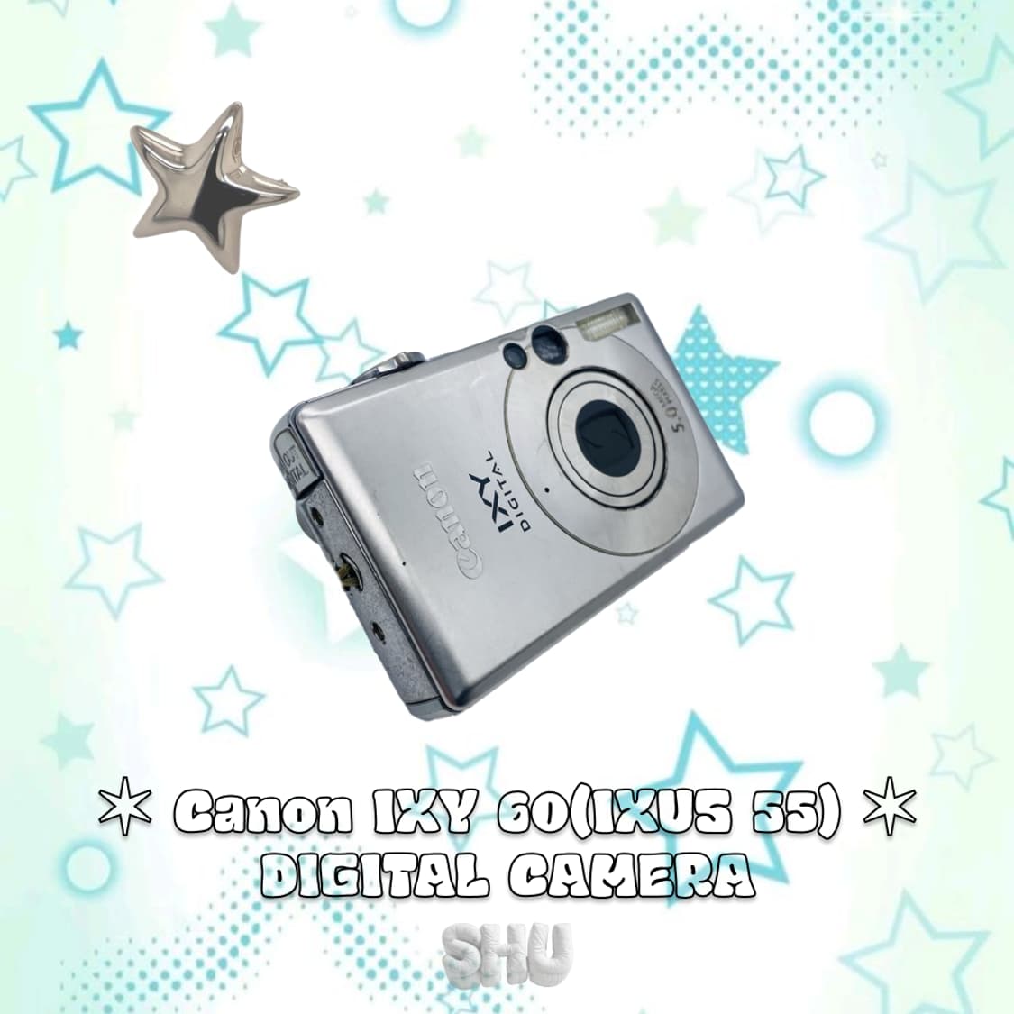 캐논 익시 IXY 60(익서스 IXUS 55) 빈티지 디카 실버 상품이미지3