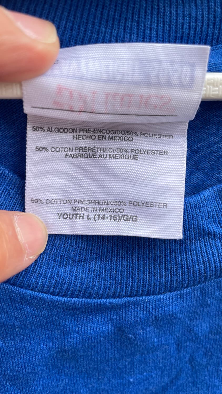 [Hanes] 크로포드 카리부 블루 티셔츠 상품이미지5