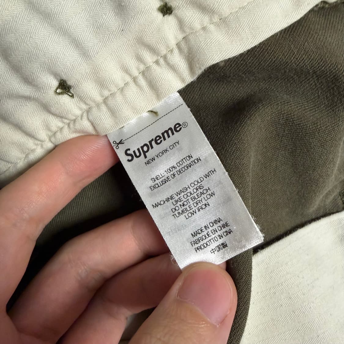 슈프림 Supreme 핀업걸 치노 팬츠 바지 올리브 34 상품이미지6