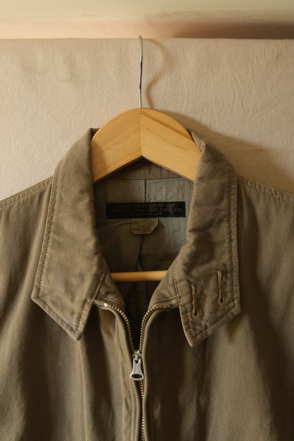 피그벨 (waldes Two Way zip) 헤링턴 스윙탑 자켓 36 
 상품이미지2