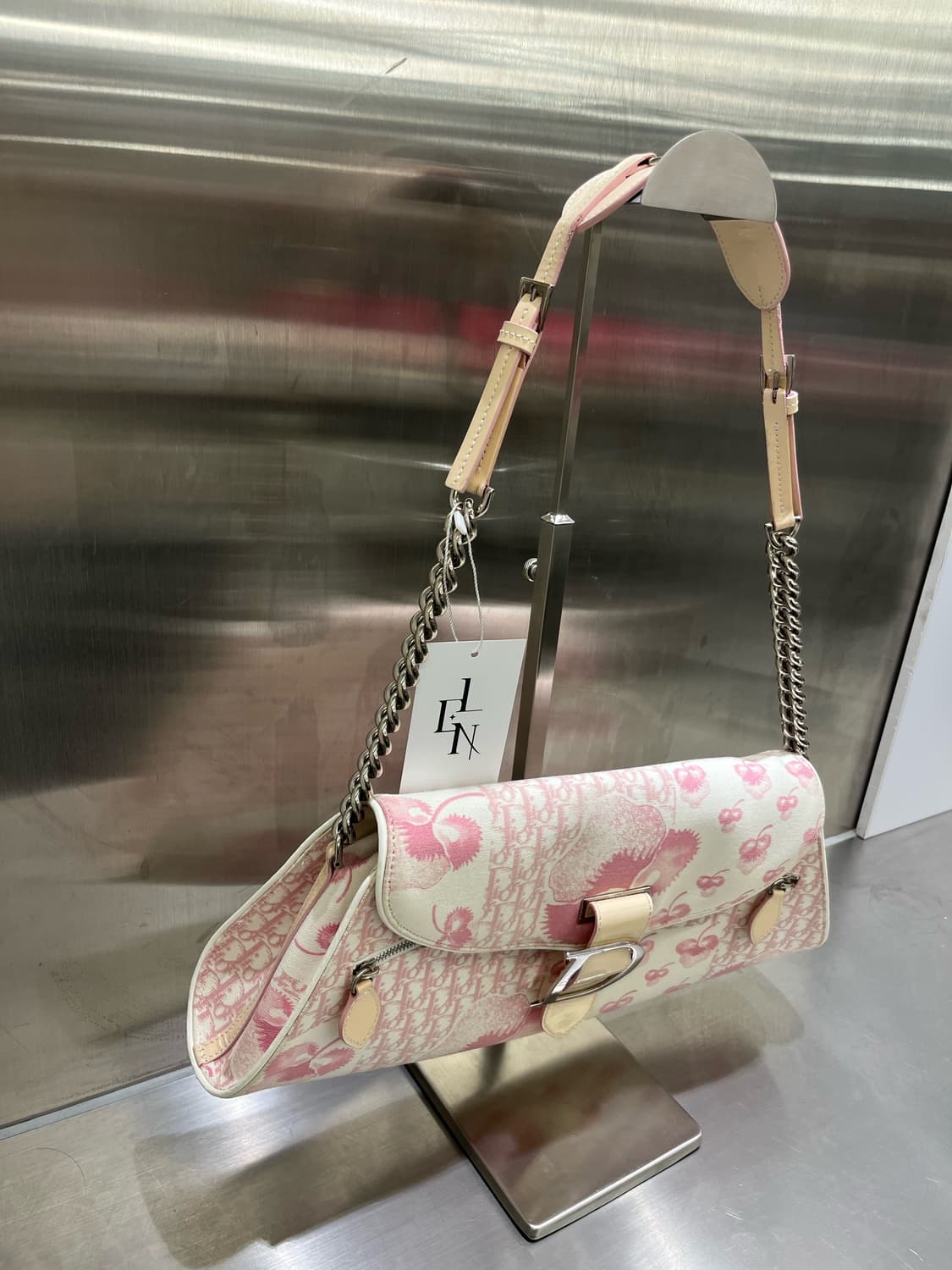 디올 오블리크 핑크 체리백 상품이미지2