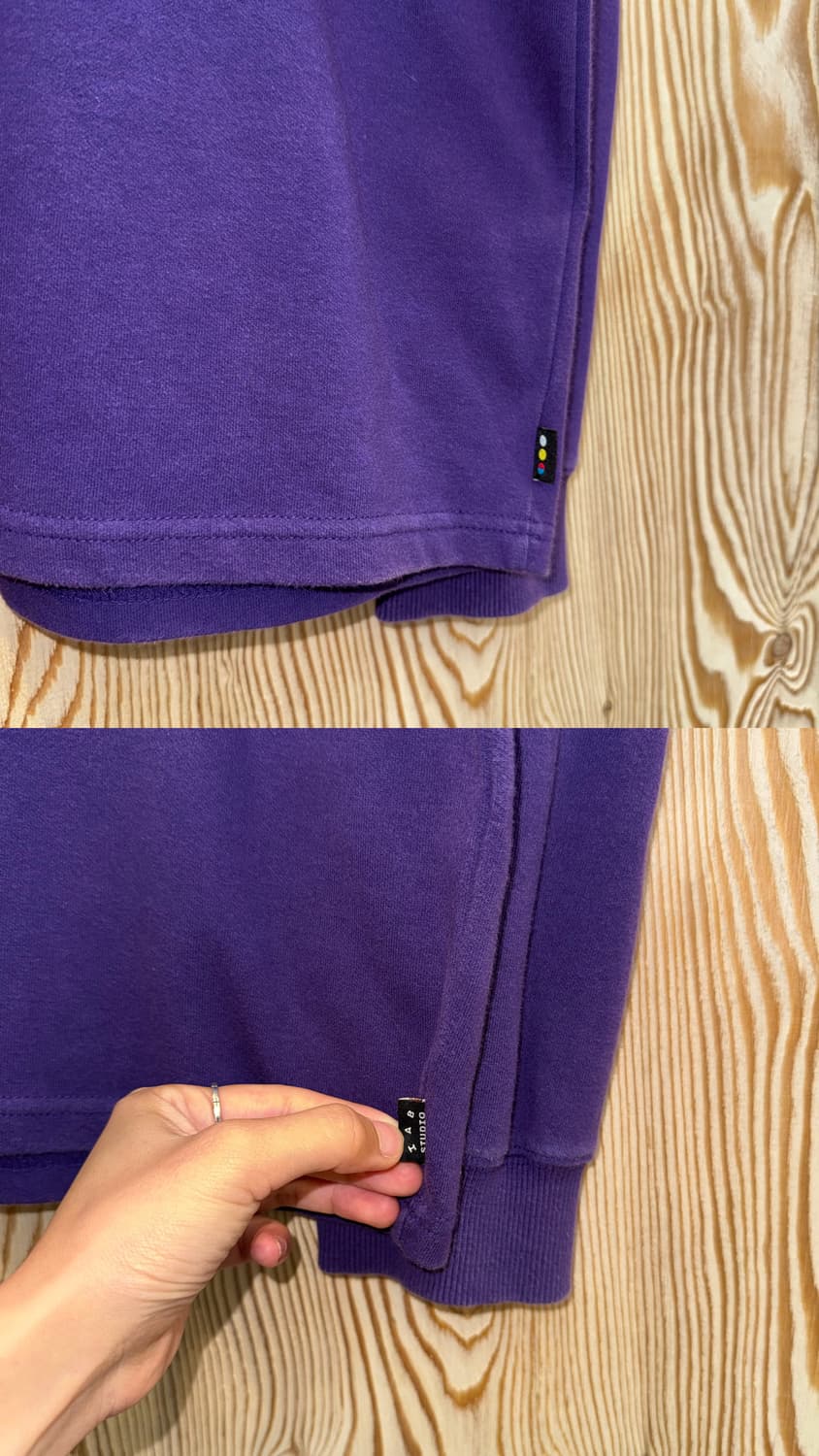 아이앱 스튜디오 스플래쉬드 롱슬리브 티셔츠 상품이미지9