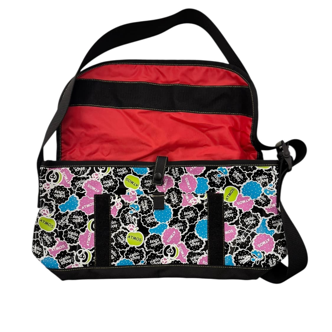 포터 x 아트모스 x 헬로키티 메신저백 블랙 상품이미지3