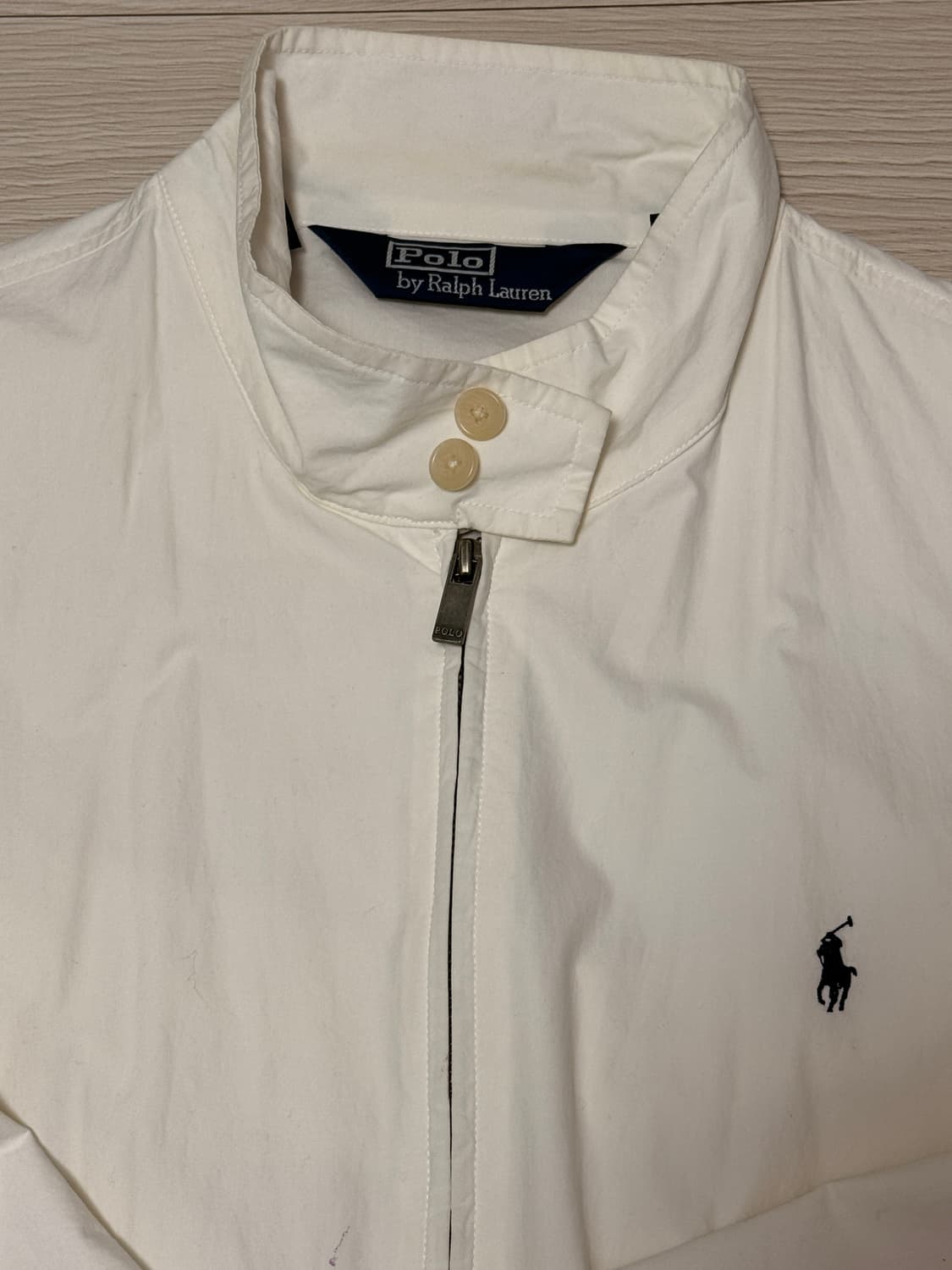 폴로 아이보리 집업 상품이미지3