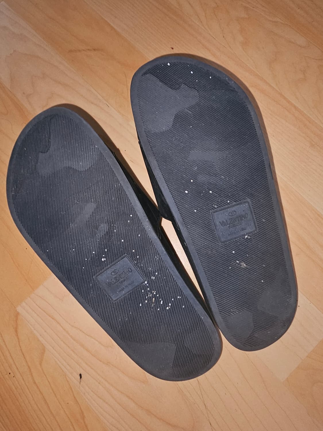 발렌티노 언더커버 스컬 슬리퍼 블랙 상품이미지2