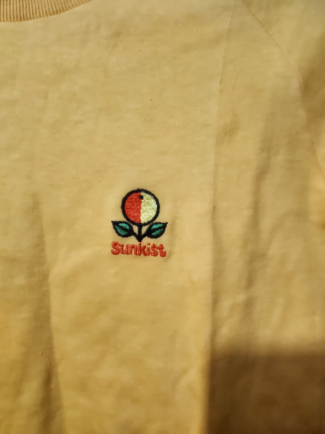 썬키스트 Sunkist 빈티지 반팔 티셔츠 미사용 신품 미듐 초레어 미국 상품이미지5