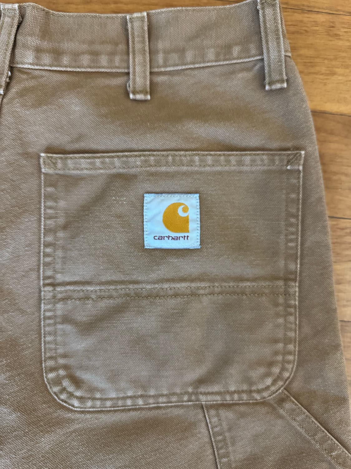 칼하트wip 더블니 브라운 29x32 상품이미지4