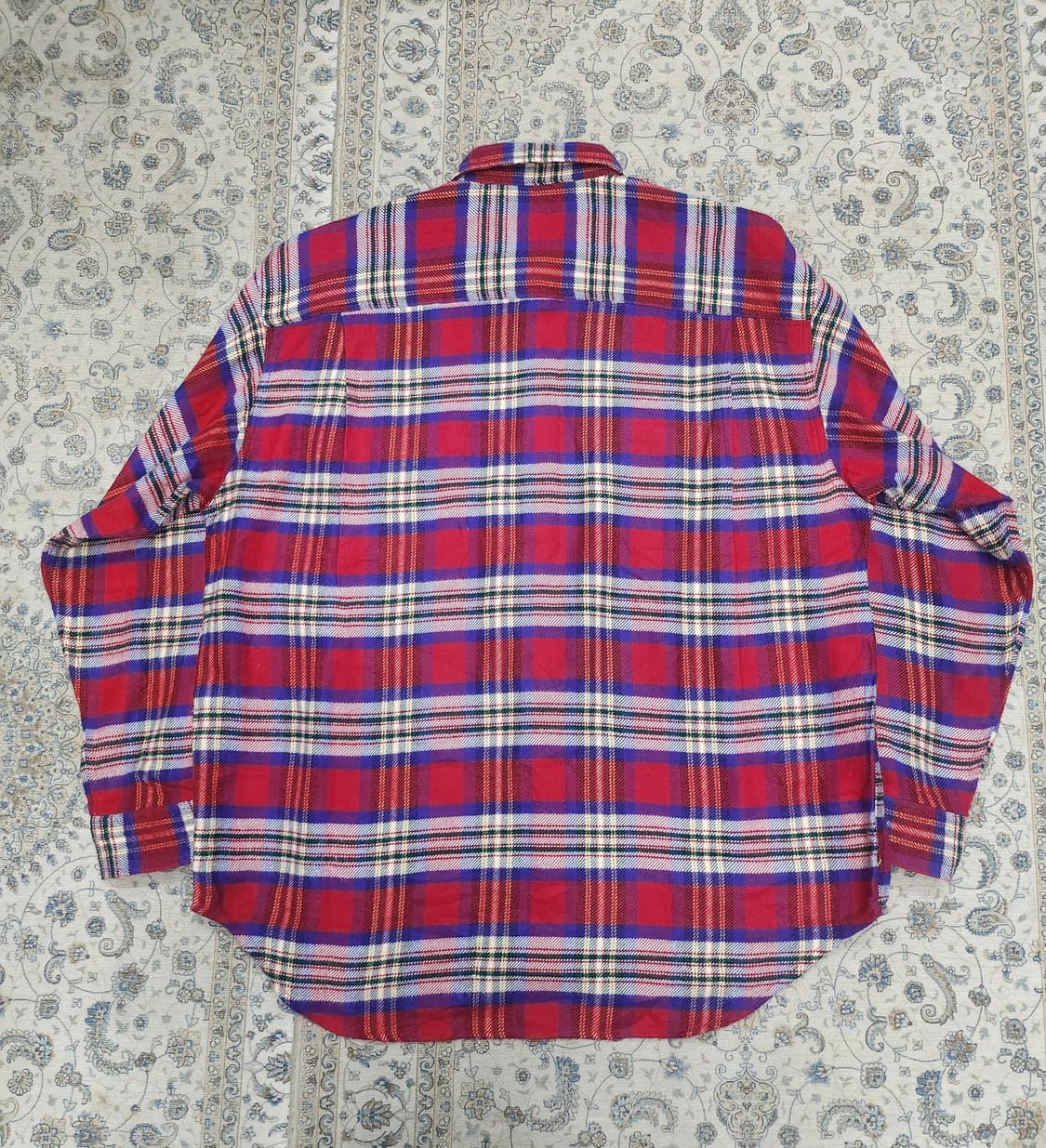 아베크롬비 플란넬 체크 셔츠 L (크게나옴) (110-115) 상품이미지2