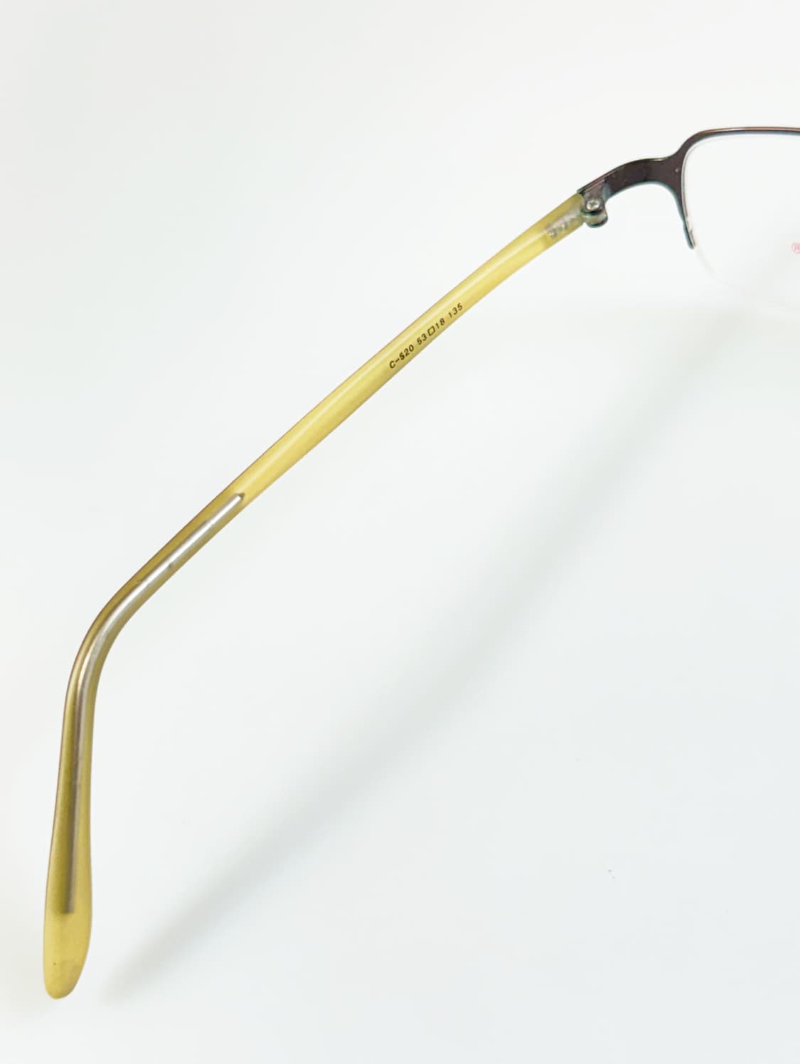 CAMO FASHION 반무테 메탈 스퀘어 빈티지 안경 상품이미지7