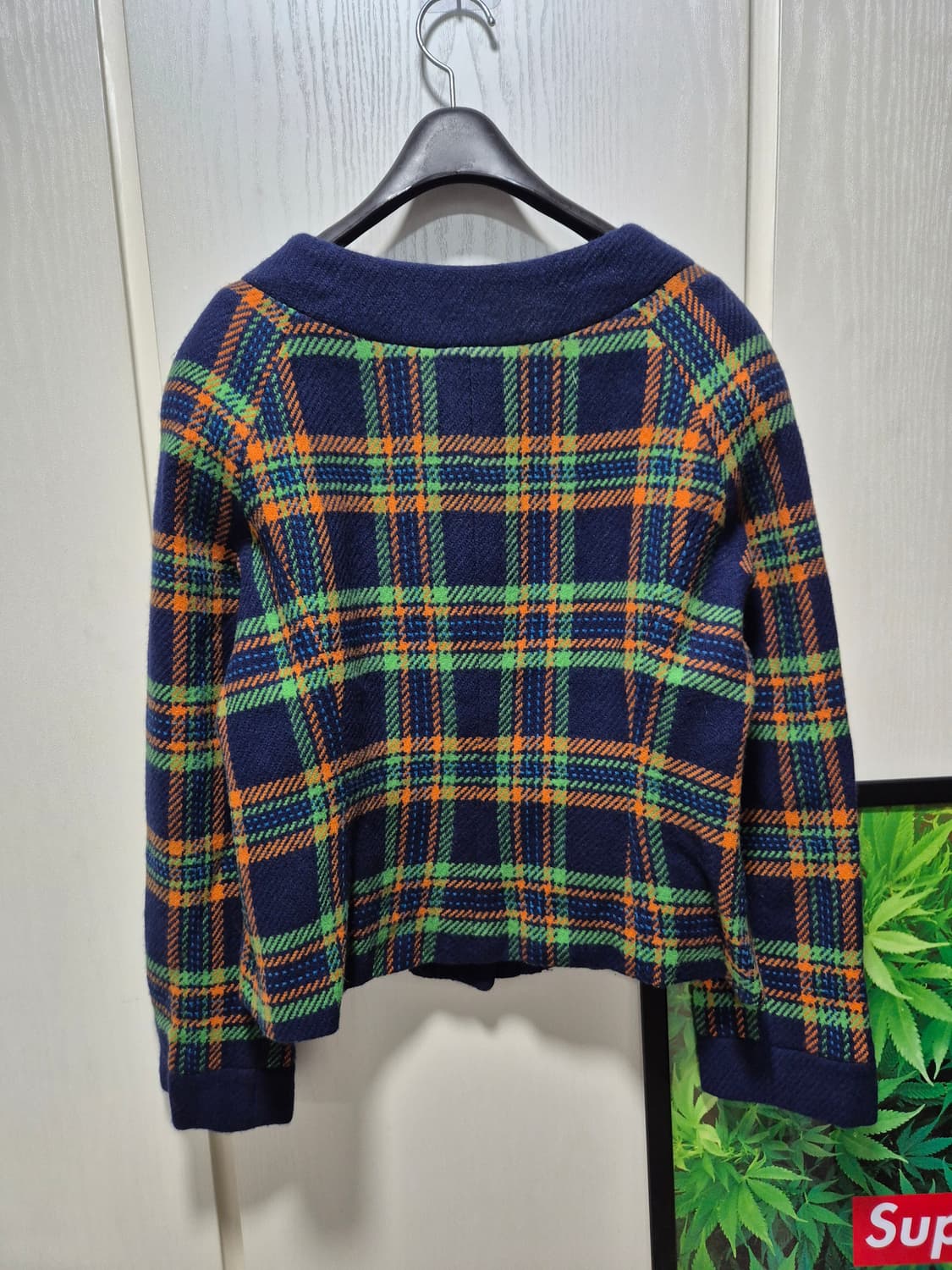 LEWISVAGLI 체크 패턴 빈티지자켓 상품이미지2