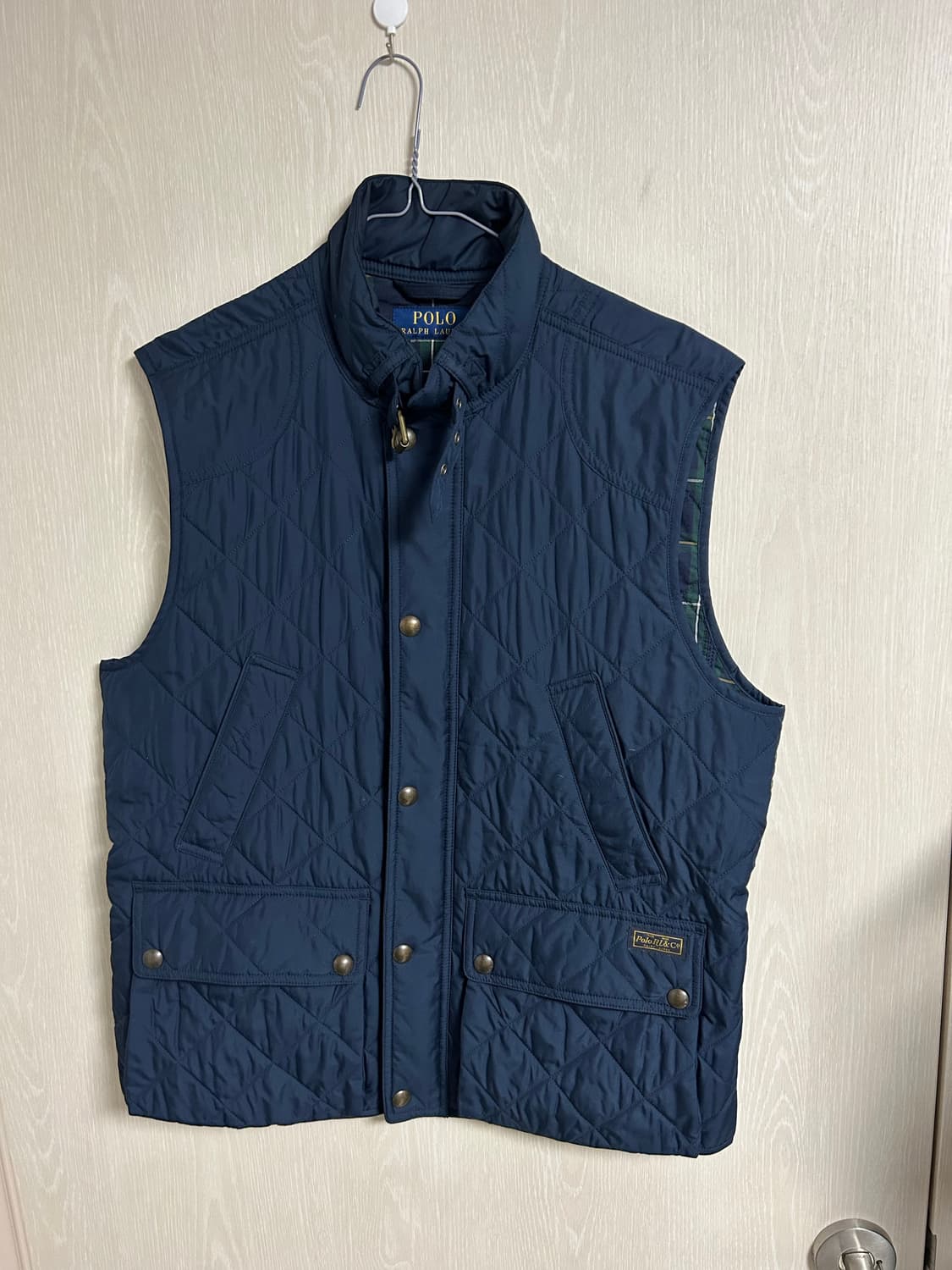 폴로 랄프로렌 퀼팅 조끼M사이즈 팜 상품이미지1