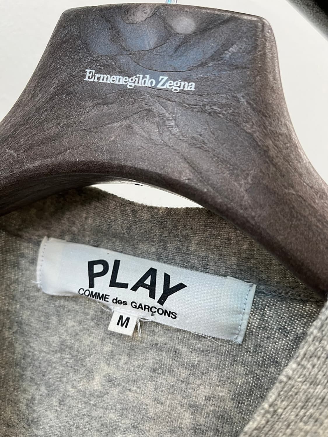 95) 꼼데가르송 블랙와펜 가디건 상품이미지8