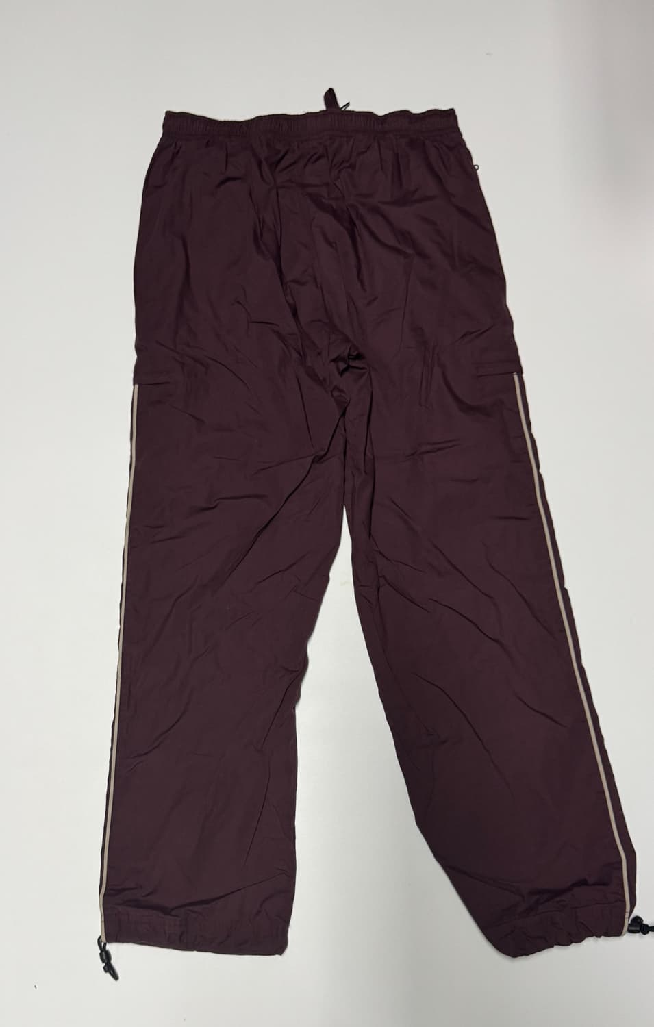 희귀!! 나이키 올드스쿨 솔로 스우시 버건디 트랙팬츠 상품이미지2