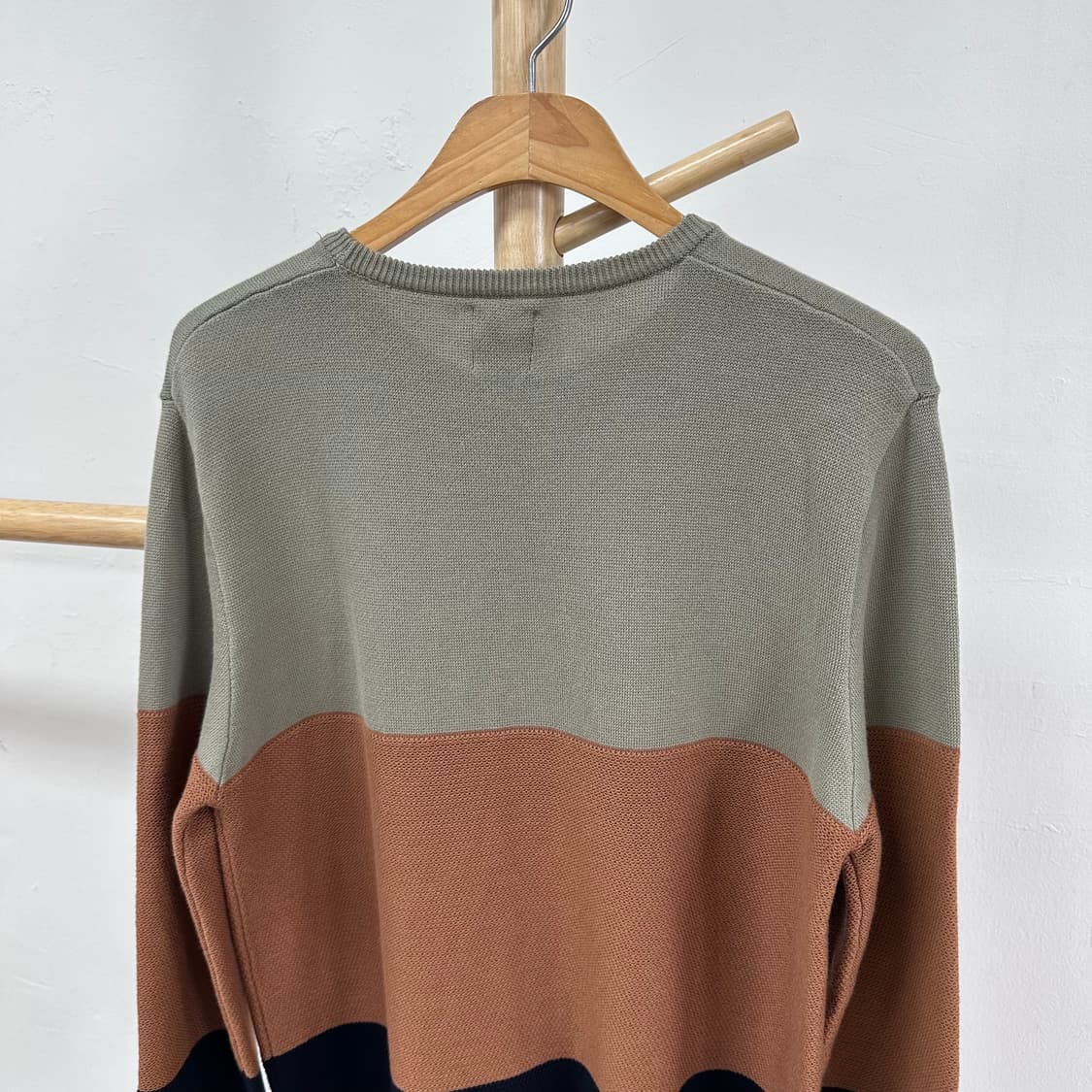 (새상품) ZARA 자라 라운드 니트 스웨터 L (95-100) 상품이미지5