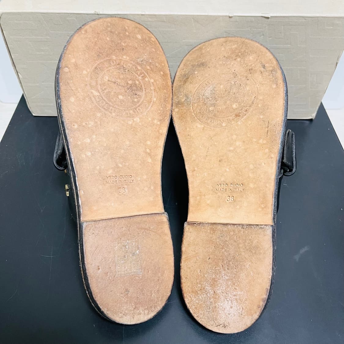 정품 38) 골든구스 레진 노티드 마가렛 플랫 샌들 240~245 상품이미지3