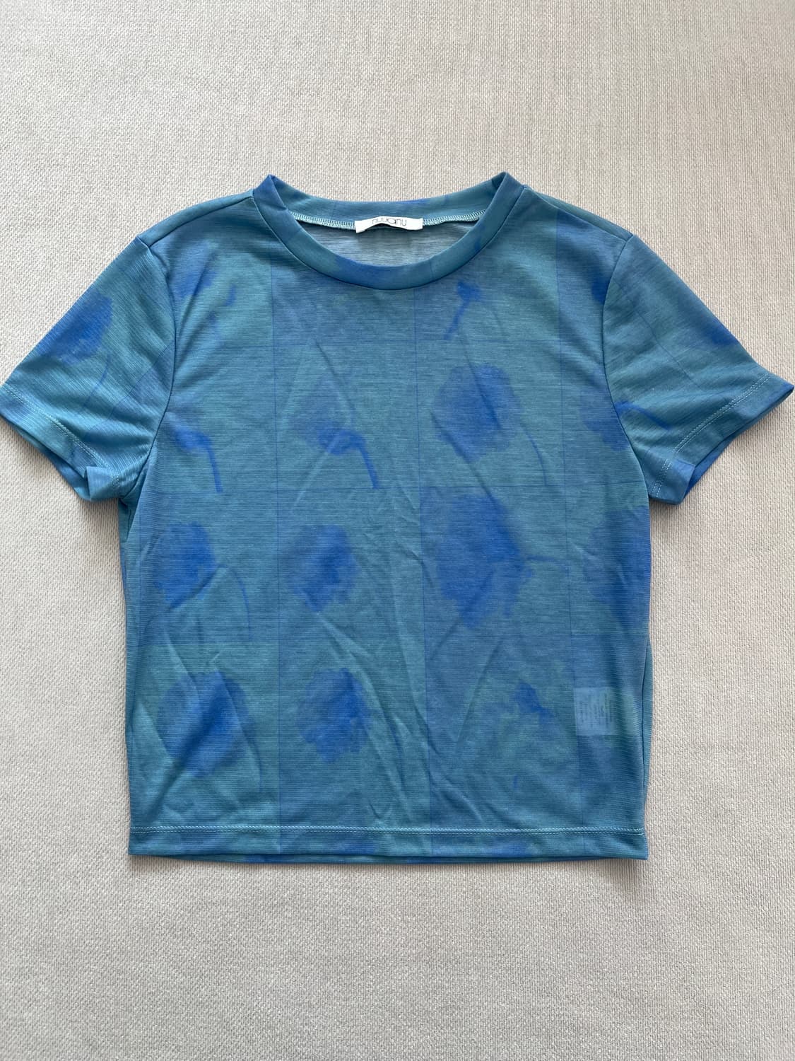 누아누 크롭 티셔츠 상품이미지1