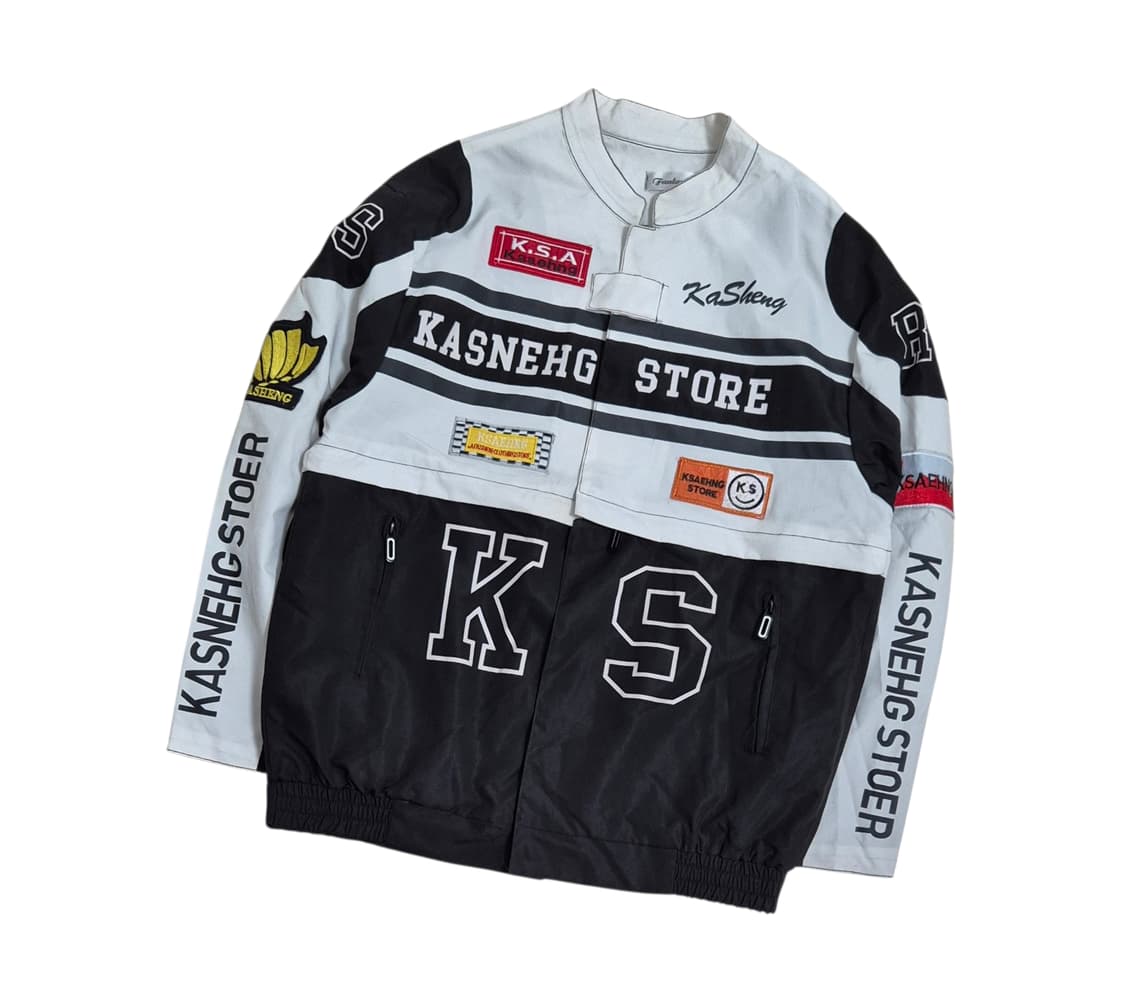 Vintage 레이싱 바람막이 자켓 상품이미지1