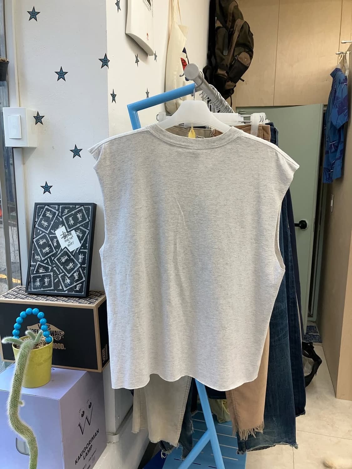 Gildan cutting sleeveless  상품이미지4